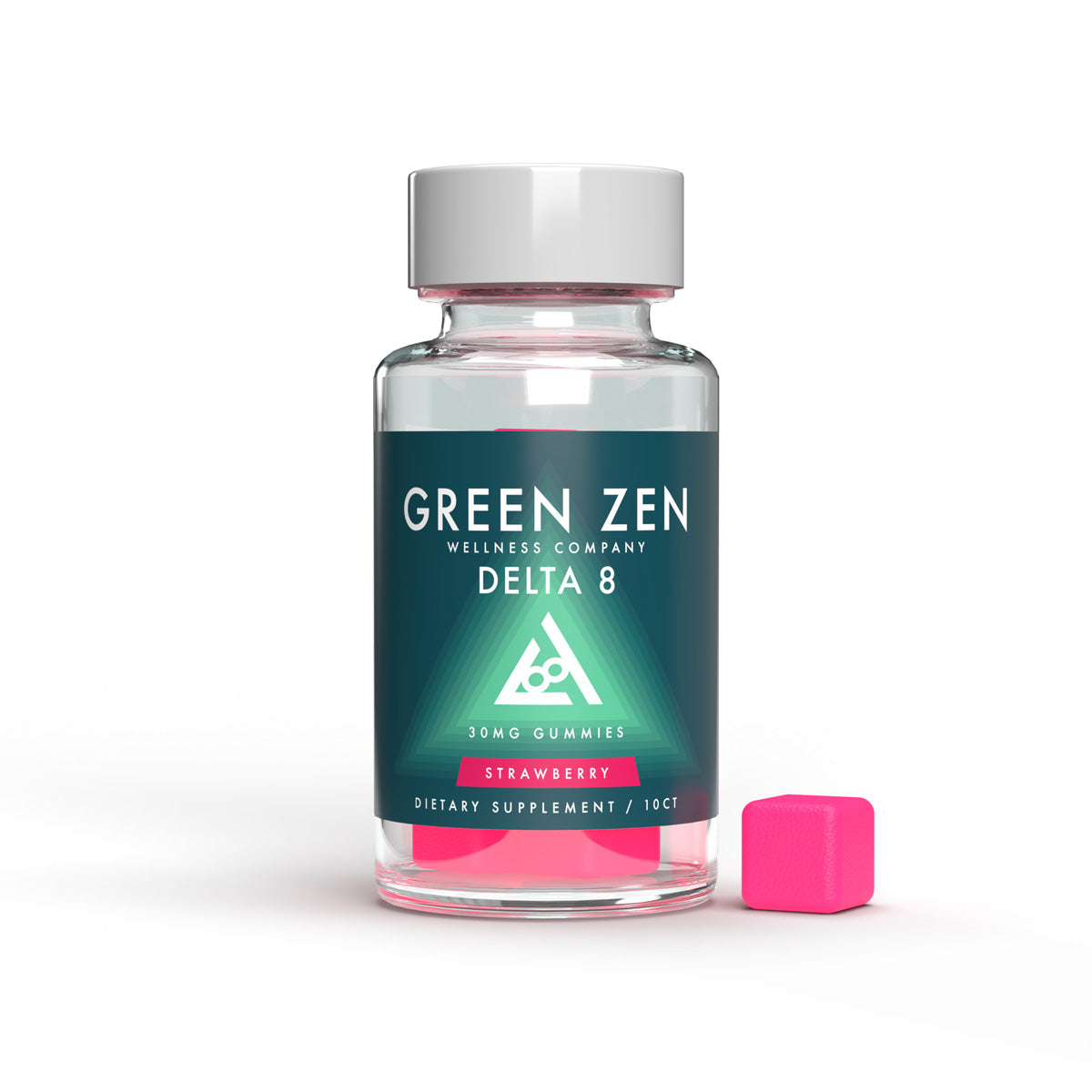 Green Zen Delta 8 Gummies 30mg - 10 Count